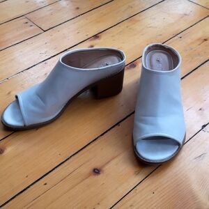 Esprit Open-toe Mule Clogs, 8.5